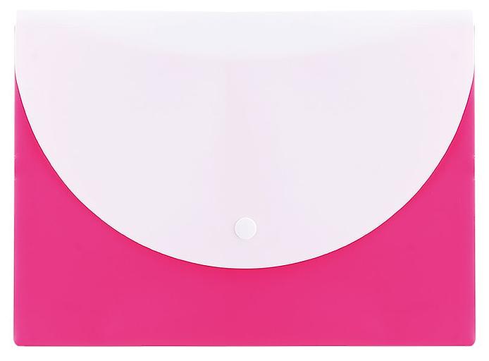 Конверт на кнопке Deli E38978 A5 гориз. расшир. полипропилен 0.18мм ассорти фото 4