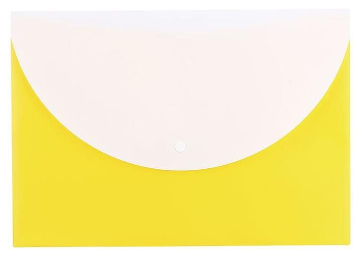 Конверт на кнопке Deli E38978 A5 гориз. расшир. полипропилен 0.18мм ассорти фото 5