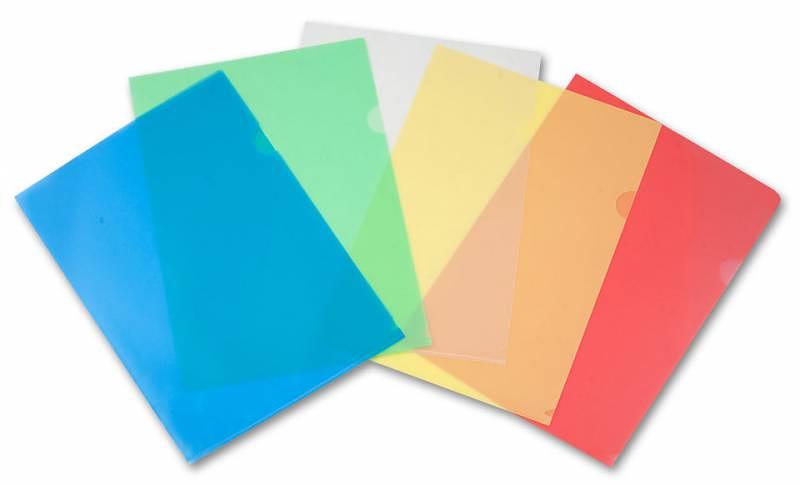 Папка-уголок Бюрократ -EE310/1RED A4 пластик 0.15мм красный фото 2