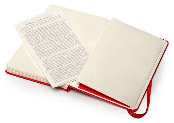 Блокнот для рисования Moleskine ART SKETCHBOOK ARTQP063R Large 130х210мм 104стр. твердая обложка красный фото 3