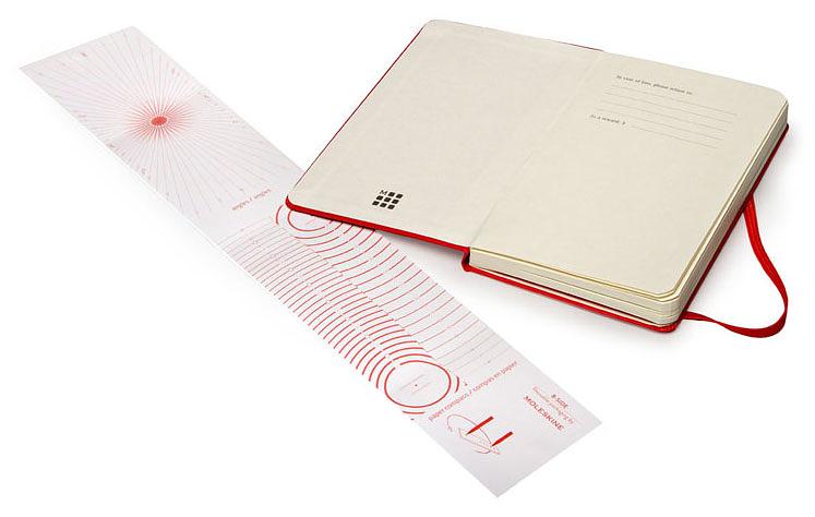 Блокнот для рисования Moleskine ART SKETCHBOOK ARTQP063R Large 130х210мм 104стр. твердая обложка красный фото 4