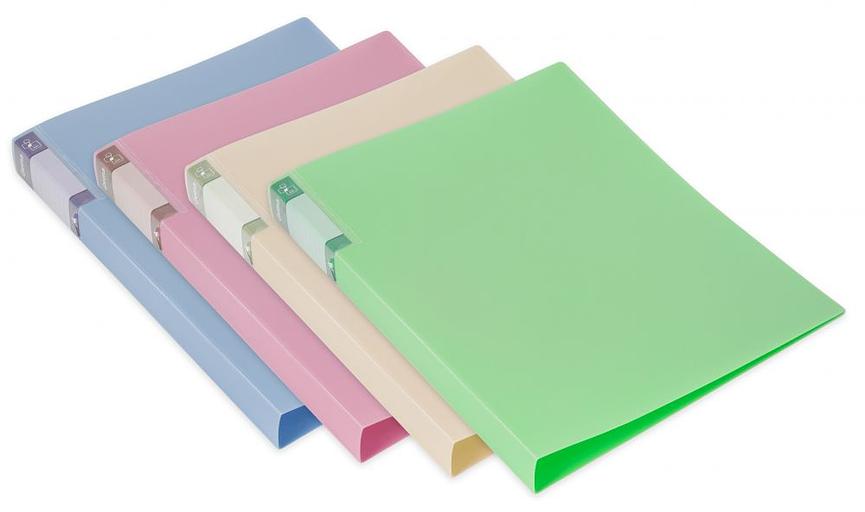 Папка метал.пруж.скоросш. Бюрократ Gems GEM07PGRN A4 пластик 0.7мм торц.карм с бум. встав зеленый турмалин фото 3