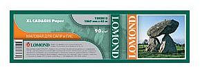 Бумага Lomond для САПР и ГИС 1202011 24"(A1) 610мм-45м/90г/м2/белый матовое для струйной печати втулка:50.8мм (2") фото 1