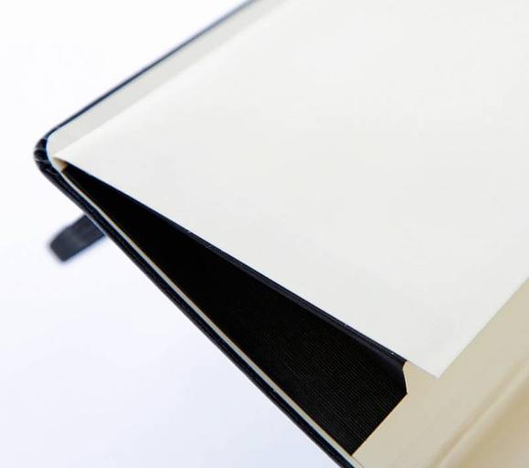 Блокнот Moleskine CLASSIC SOFT QP617 Large 130х210мм 192стр. клетка мягкая обложка черный фото 4