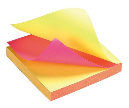 Блок самоклеящийся бумажный Stick`n 21299 76x76мм 100лист. 70г/м2 неон 2цв.в упак. европодвес фото 2