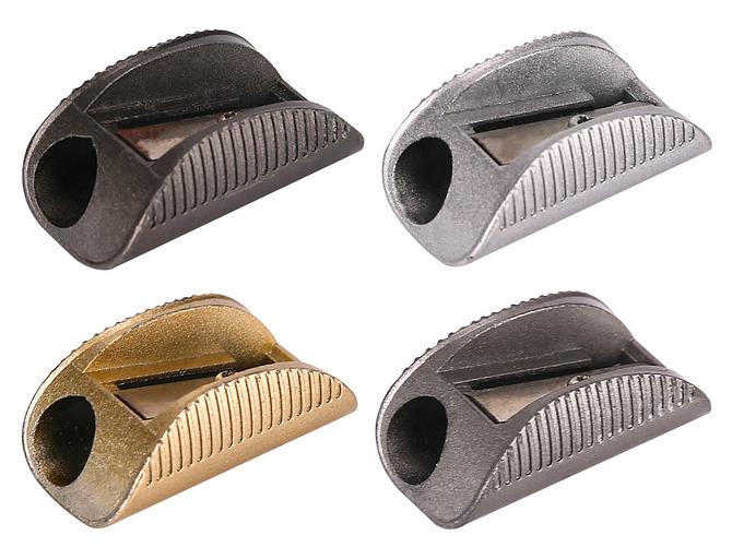 Точилка для карандашей ручная Deli ER01700 1 отверстие металл ассорти дисплей фото 1