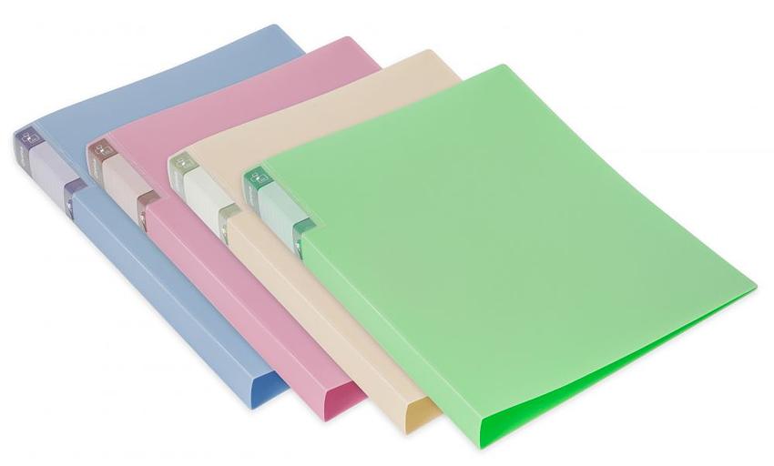 Папка метал.пруж.скоросш. Бюрократ Gems GEM07PPIN A4 пластик 0.7мм торц.карм с бум. встав розовый аметист фото 3