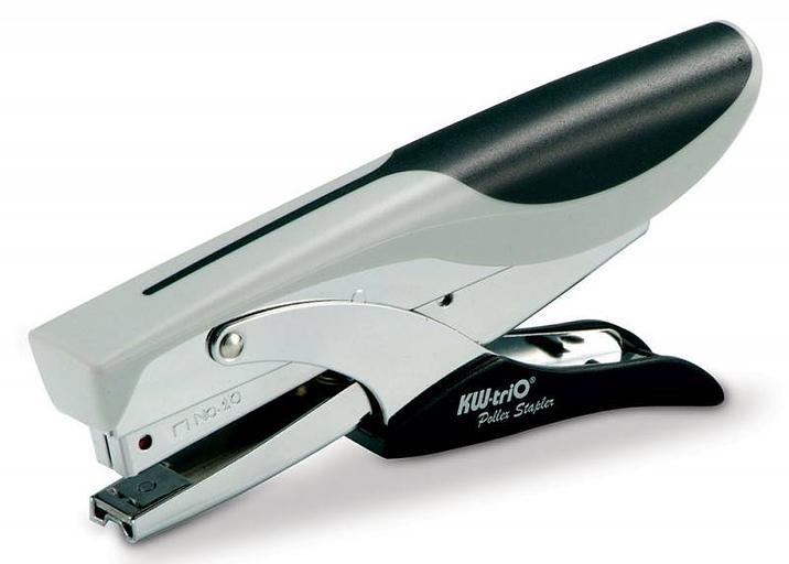 Плиер Kw-Trio 5133 Pollex N10 (15листов) серый/черный 100скоб металл/пластик закрытый фото 1