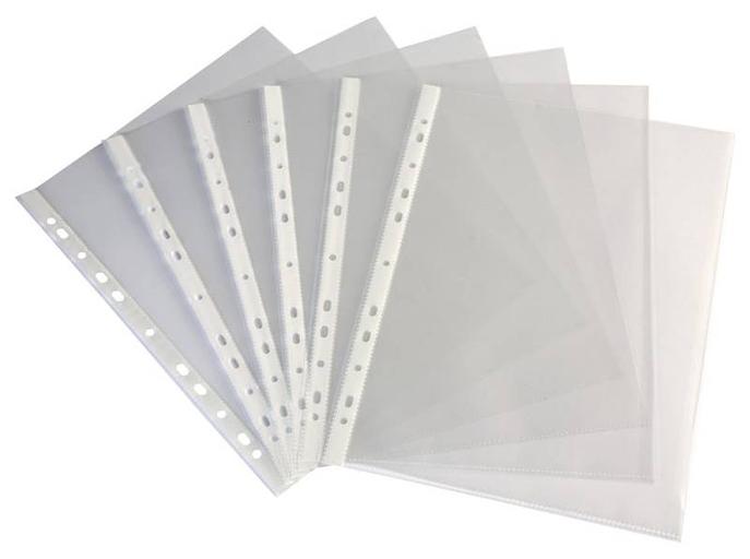 Папка-вкладыш Бюрократ Премиум -013BKAN2 глянцевые А4+ 30мкм (упак.:100шт) фото 2