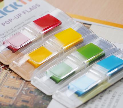 Закладки самокл. индексы пластиковые Stick`n 26020 12x45мм 4цв.в упак. 35лист Z-сложение с цветным краем блистер фото 3