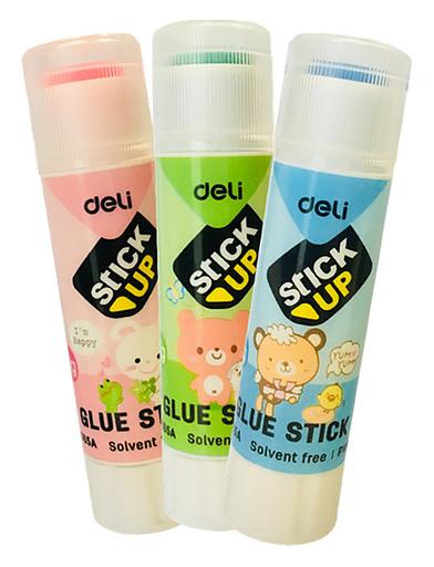 Клей-карандаш Deli E7165A 8гр корп.ассорти детский фото 1