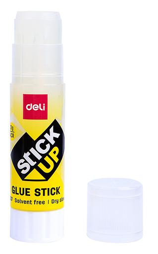 Клей-карандаш Deli Stick UP EA23710 21гр прозрачный дисплей картонный фото 2