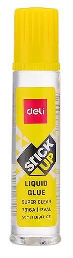 Клей жидкий Deli E7316A 50мл прозрачный фото 1