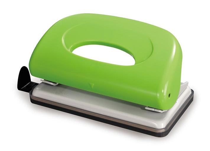 Дырокол Kw-Trio Dolphin 091X9BLACK макс.:10лист. пластик черный отв.:2 с линейкой фото 2