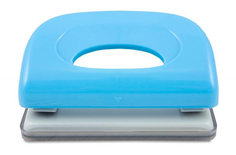 Дырокол Kw-Trio Dolphin 091X9BLACK макс.:10лист. пластик черный отв.:2 с линейкой фото 3