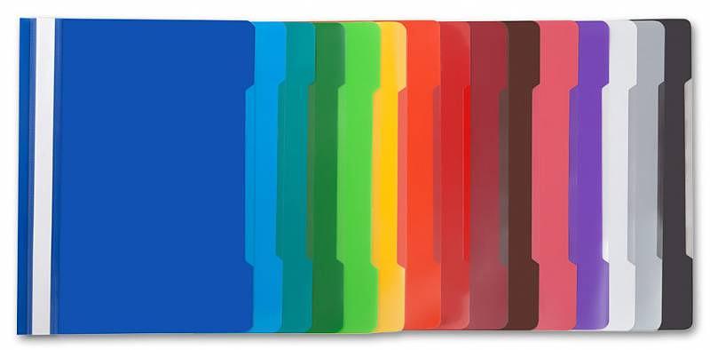 Папка-скоросшиватель Бюрократ -PS20GRN A4 прозрач.верх.лист пластик зеленый 0.12/0.16 фото 2