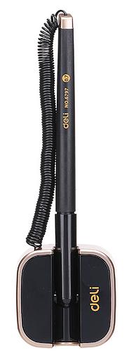 Ручка гелевая Deli E6797BLACK на подставке 0.7мм черный черные чернила фото 2