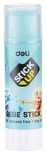 Клей-карандаш Deli EA20900 21гр корп.ассорти/прозрачный дисплей картонный детский Stick UP фото 2