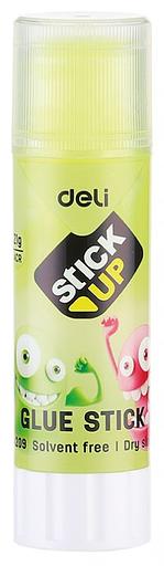 Клей-карандаш Deli EA20900 21гр корп.ассорти/прозрачный дисплей картонный детский Stick UP фото 3