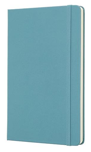 Блокнот Moleskine CLASSIC QP062B35 Large 130х210мм 240стр. нелинованный твердая обложка голубой фото 2