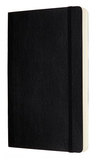 Блокнот Moleskine CLASSIC SOFT EXPENDED QP618EXP Large 130х210мм 400стр. нелинованный мягкая обложка черный фото 2