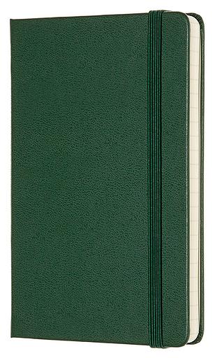 Блокнот Moleskine CLASSIC MM710K15 Pocket 90x140мм 192стр. линейка твердая обложка зеленый фото 2