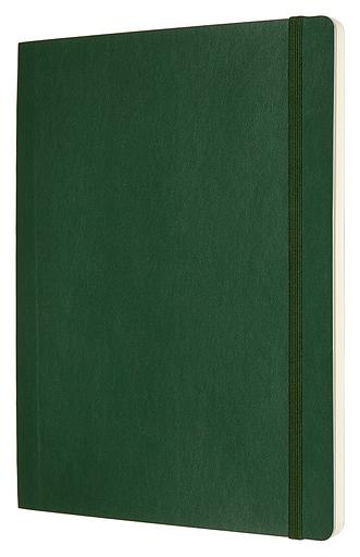 Блокнот Moleskine CLASSIC SOFT QP623K15 XLarge 190х250мм 192стр. нелинованный мягкая обложка зеленый фото 2
