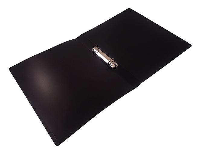 Папка на 2-х кольцах Бюрократ DeLuxe DL0740/2MILK A4 пластик 0.7мм кор.32мм молочный фото 2