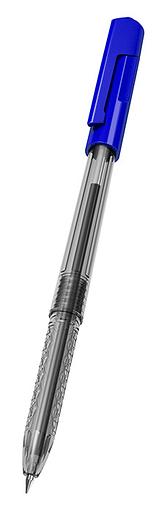 Ручка шариковая Deli EQ00930 Arrow 0.7мм прозрачный синий синие чернила фото 2
