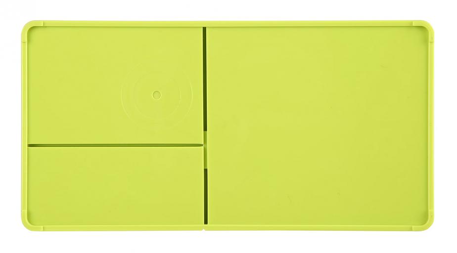 Органайзер настольный Deli EZ25150 Rio 175x90x92мм зеленый пластик фото 4