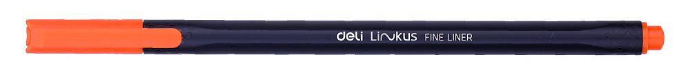 Набор ручек капиллярных Deli LINKUS (EQ900-06) 0.45мм игловидный пиш. наконечник 6цв. ассорти чернила фото 4