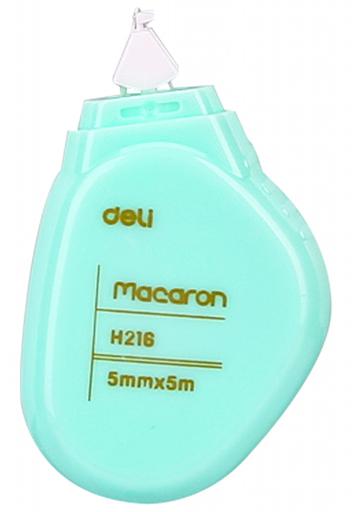 Лента коррект. Deli Macaron EH21606 5мх5мм ассорти корпус белый туба фото 5