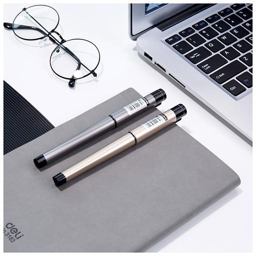 Ручка гелевая Deli S96 0.7мм ассорти черные чернила фото 4