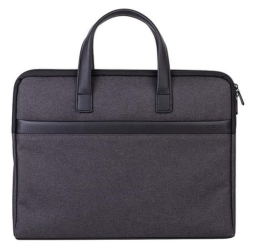 Папка-портфель Deli 63751GREY 1 отдел. терилен серый фото 1