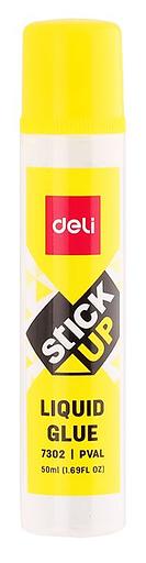 Клей жидкий Deli E7302 50мл прозрачный фото 1