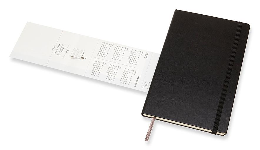 Еженедельник Moleskine ACADEMIC WKNT Large 130х210мм датир.18мес 208стр. черный фото 6