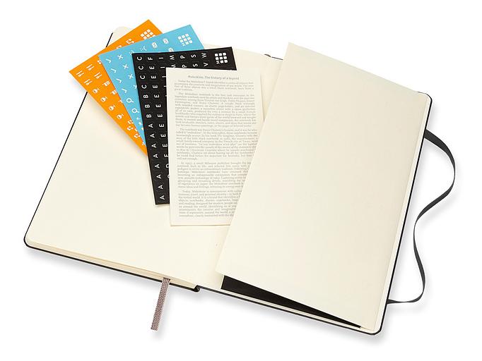 Еженедельник Moleskine ACADEMIC WKNT Large 130х210мм датир.18мес 208стр. черный фото 7