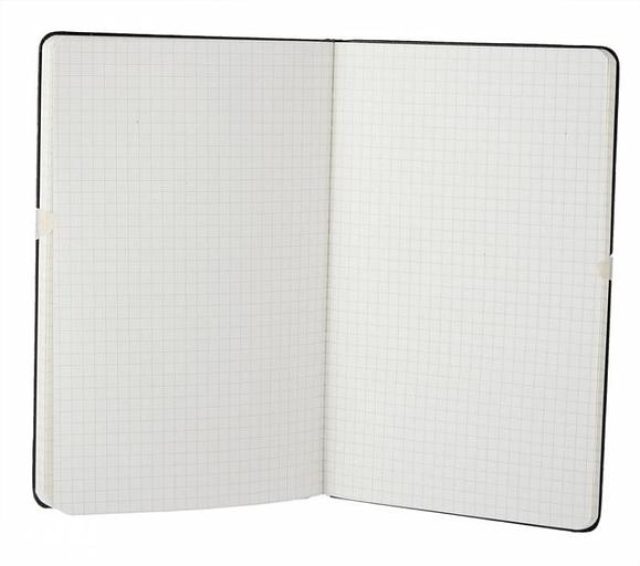 Блокнот Moleskine CLASSIC QP061 Large 130х210мм 240стр. клетка твердая обложка черный фото 2