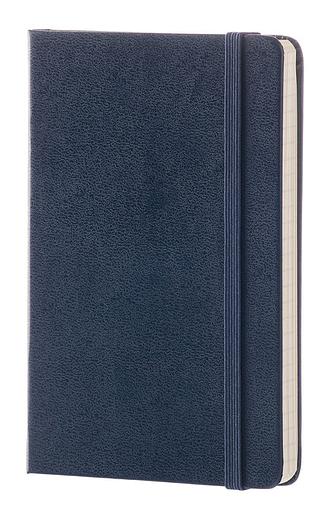 Блокнот Moleskine CLASSIC MM710B20 Pocket 90x140мм 192стр. линейка твердая обложка синий сапфир фото 2