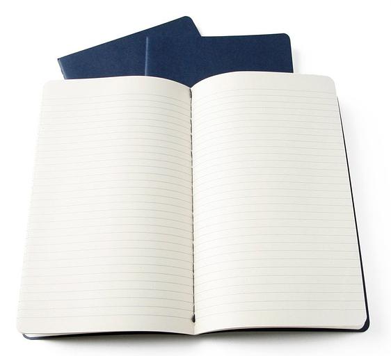 Блокнот Moleskine CAHIER JOURNAL QP416 Large 130х210мм обложка картон 80стр. линейка бежевый (3шт) фото 5