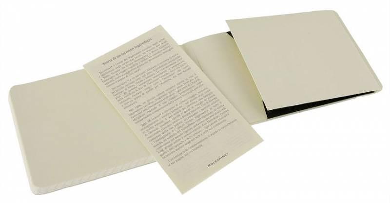 Блокнот Moleskine REPORTER SOFT QP811 Pocket 90x140мм 192стр. линейка мягкая обложка черный фото 3