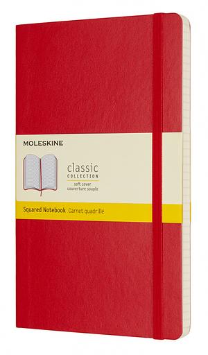 Блокнот Moleskine CLASSIC SOFT QP617F2 Large 130х210мм 192стр. клетка мягкая обложка красный фото 1