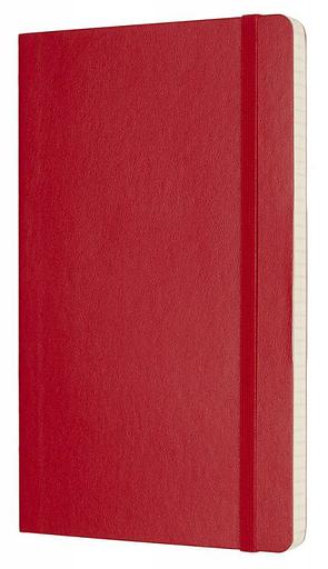Блокнот Moleskine CLASSIC SOFT QP617F2 Large 130х210мм 192стр. клетка мягкая обложка красный фото 2