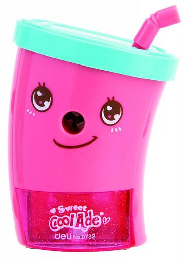 Точилка для карандашей механическая Deli E0732 1 отверстие пластик ассорти фото 3