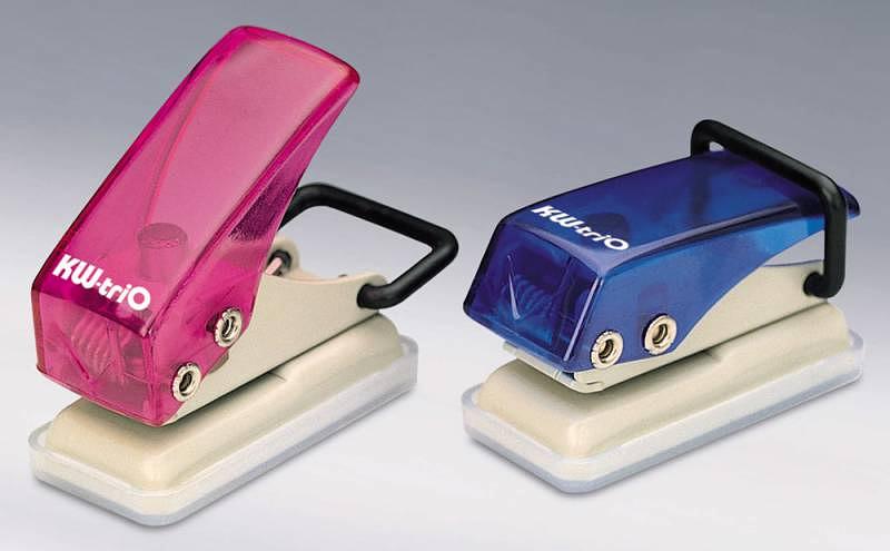 Дырокол Kw-Trio mini 92A0 макс.:6лист. металл/пластик ассорти отв.:1 фото 1