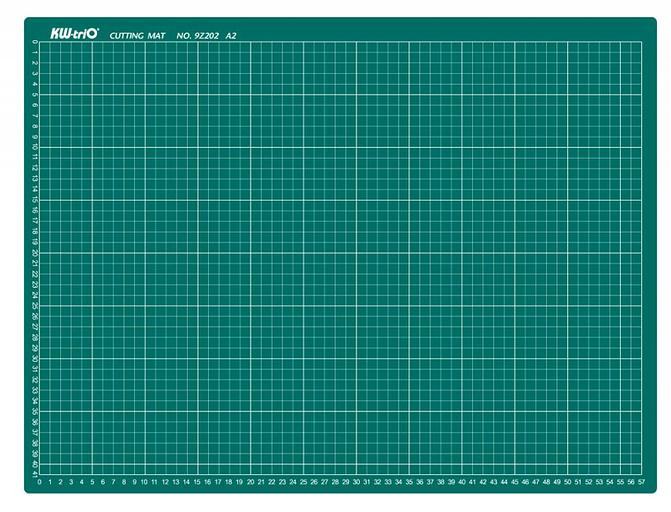 Подкладка для резки Kw-Trio 9Z202 A2 600x450мм зеленый фото 1