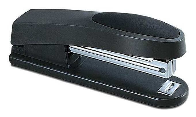 Степлер Kw-Trio 5330blck Trio N10 (10листов) черный 100скоб фото 1