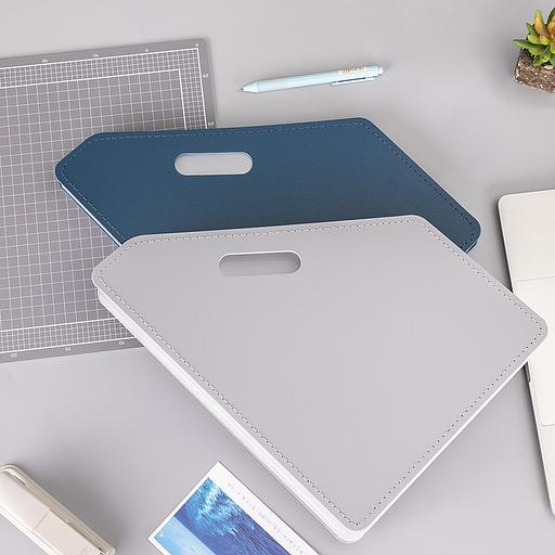 Лоток вертикальный Deli 63952DK-BLUE для бумаг A4 темно-синий полипропилен фото 5