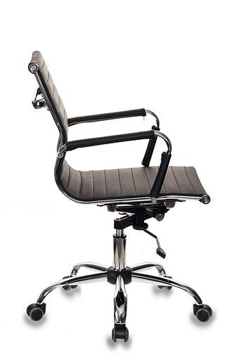 Кресло руководителя Бюрократ CH-883-LOW черный искусственная кожа низк.спин. крестовина металл хром (CH-883-LOW/BLACK) фото 3