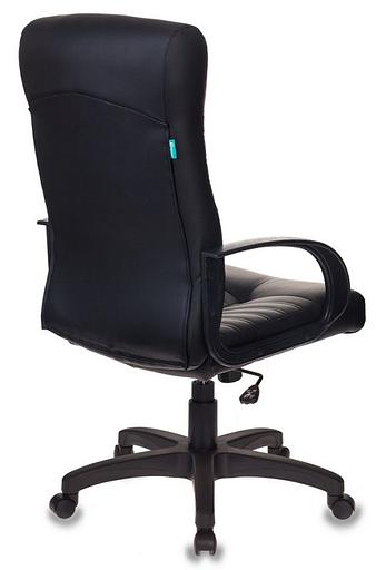 Кресло руководителя Бюрократ KB-10LITE черный искусственная кожа крестовина пластик фото 4